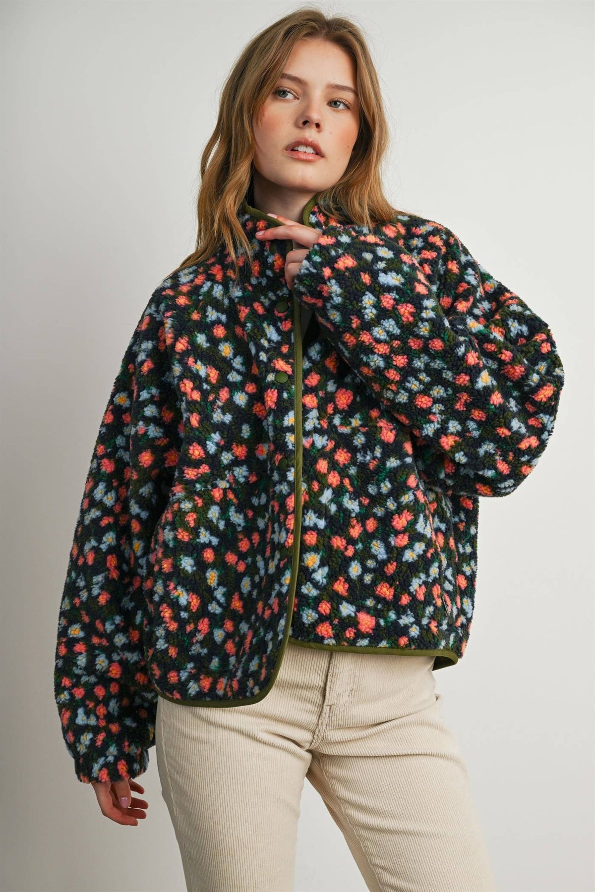 Floral Print Jacket