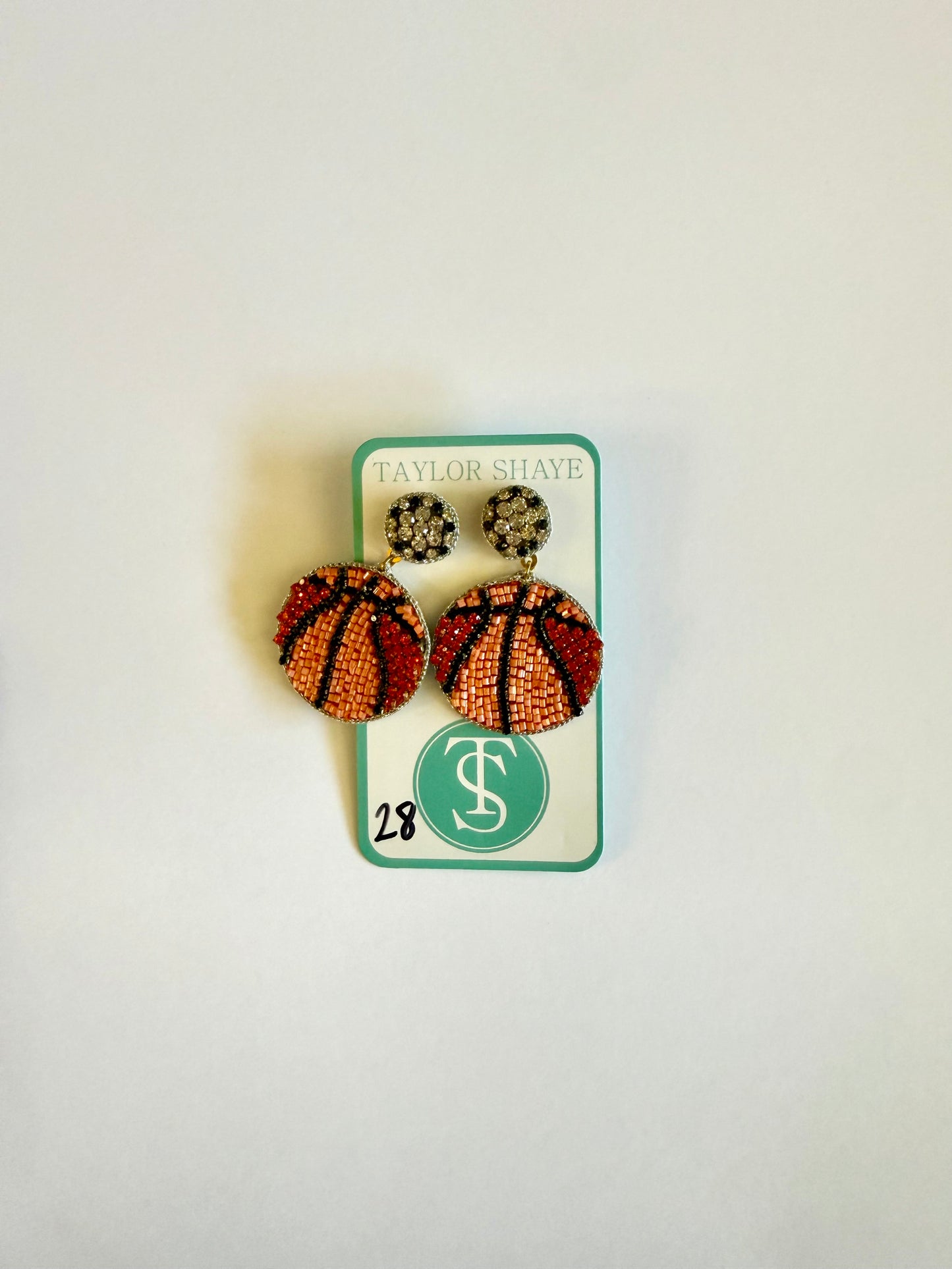 Basketball Earrings