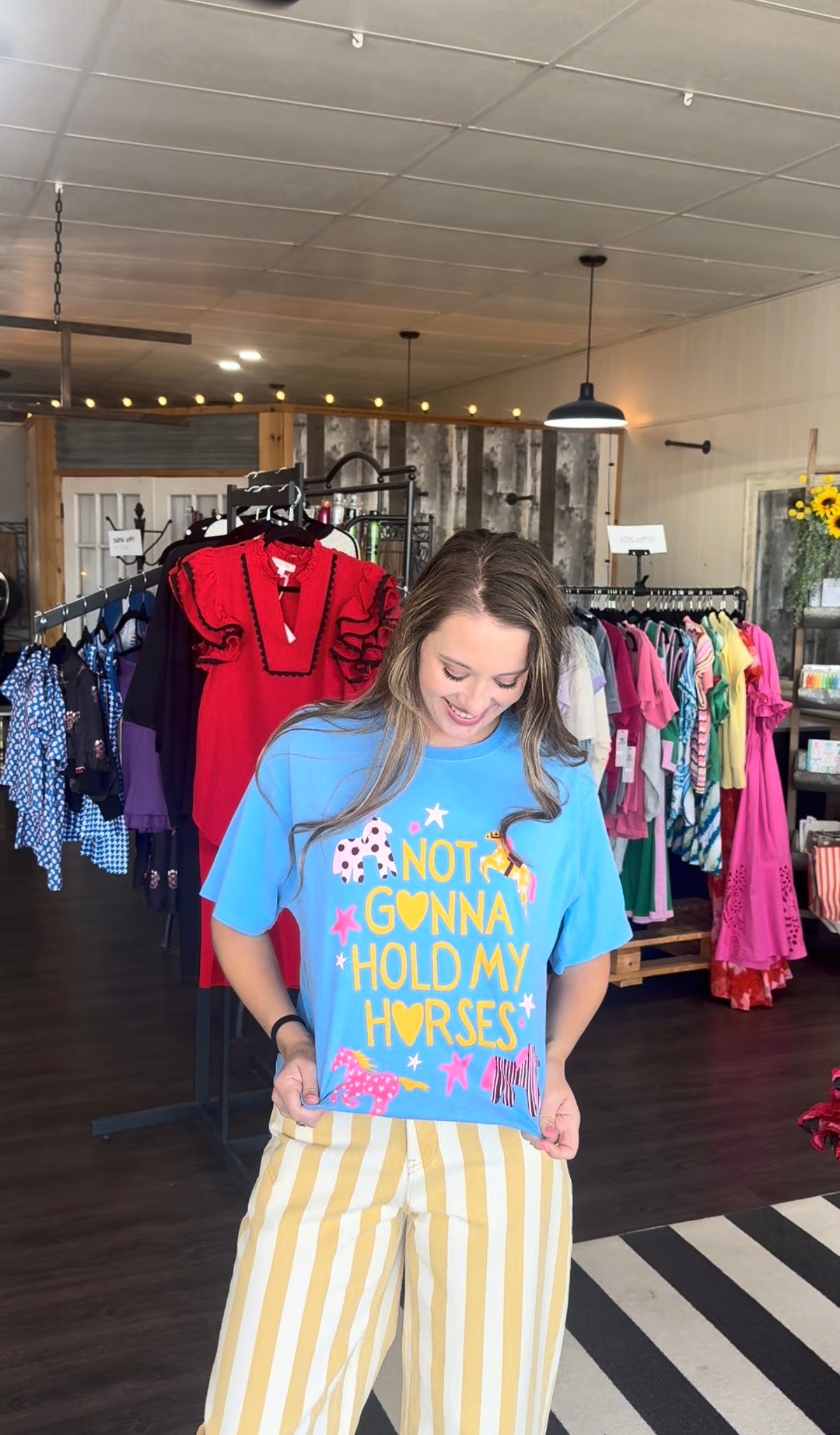 Hold My Horses Tee