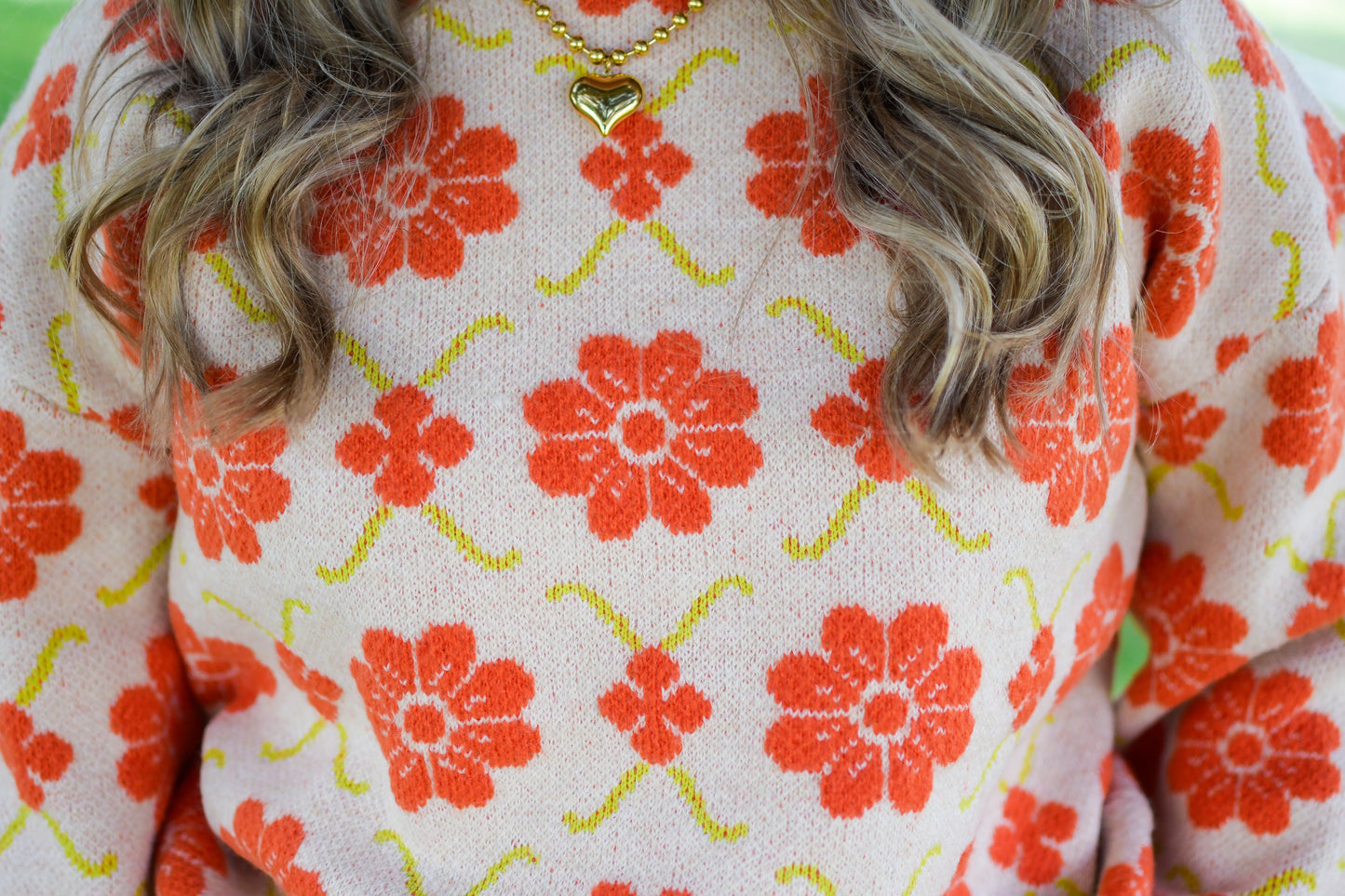 Fall Flowers Sweater