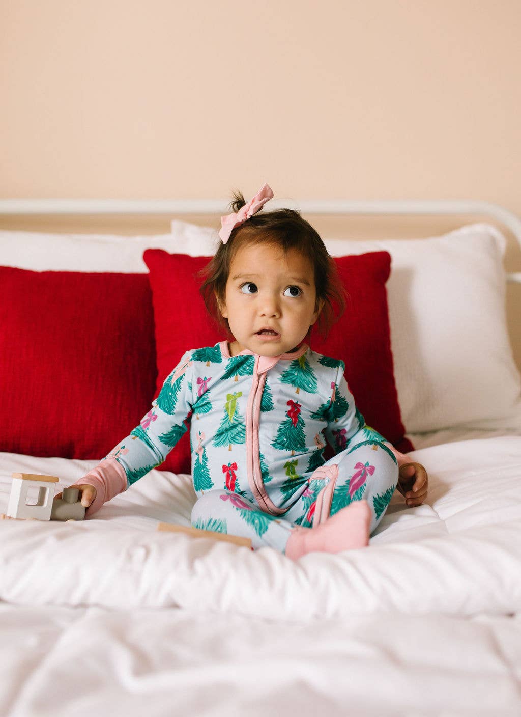 Zippy Bamboo Baby PJ in Trim The Tree