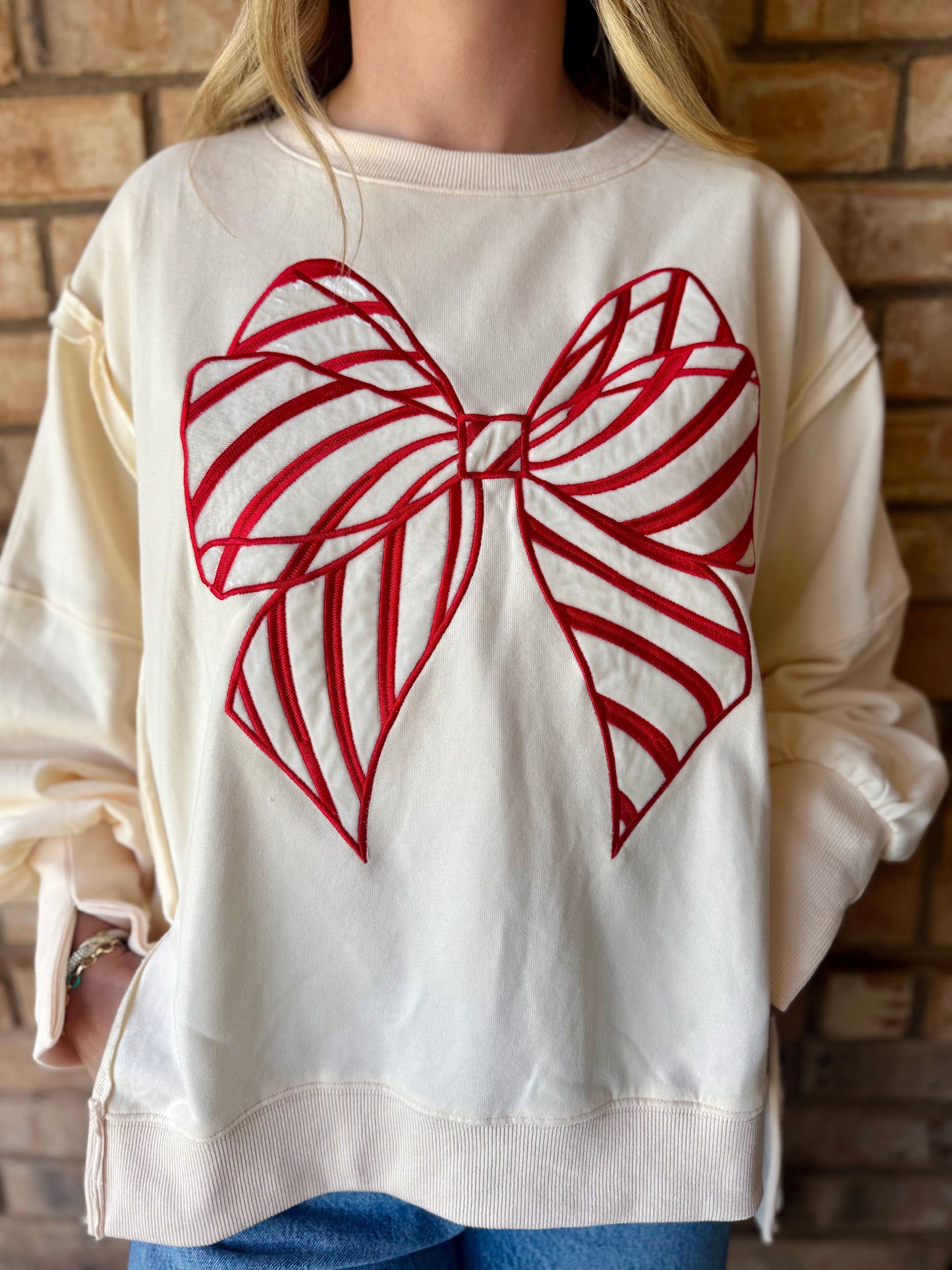 Christmas Bow Tee