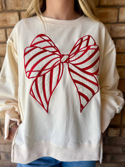 Christmas Bow Tee