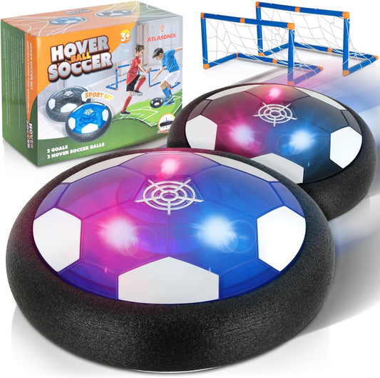 Hover Soccer Ball (2 Floating Disk + 2 Goals)