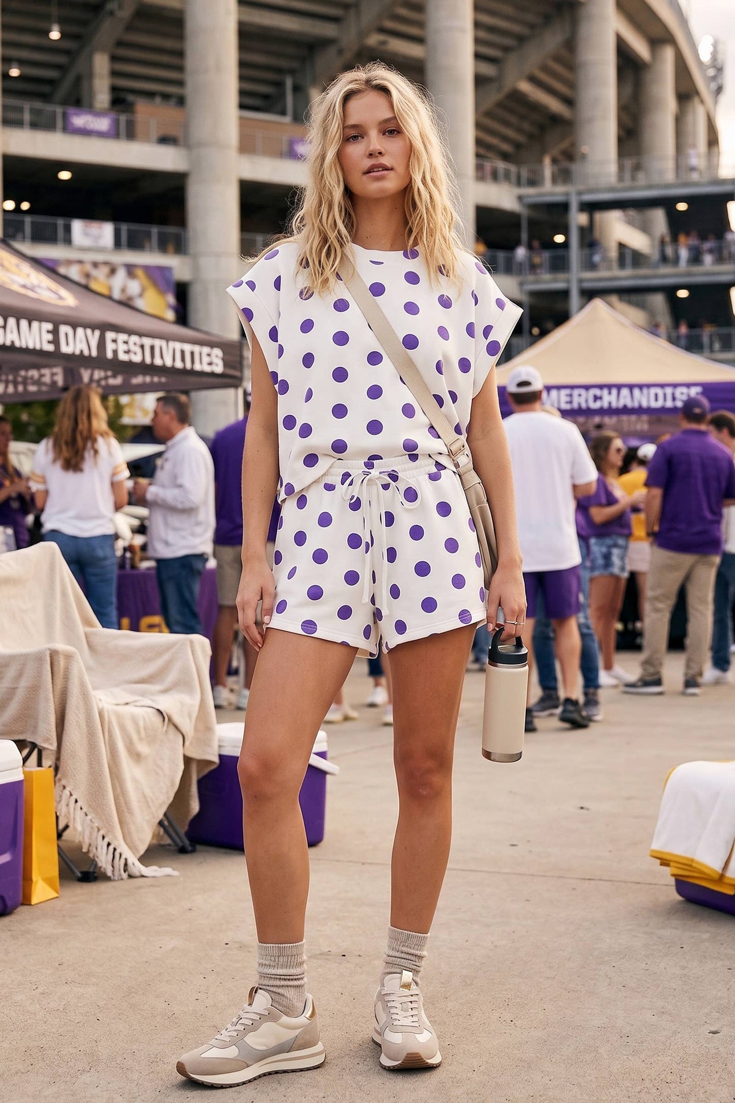 Varsity Dot Scuba Set