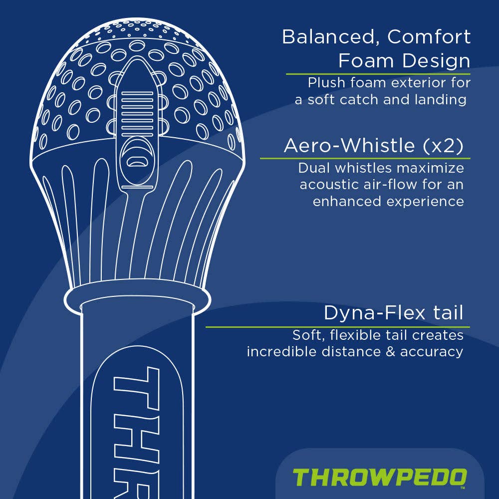 THROWPEDO - The Ultimate Long-Distance Throw and Catch Game!