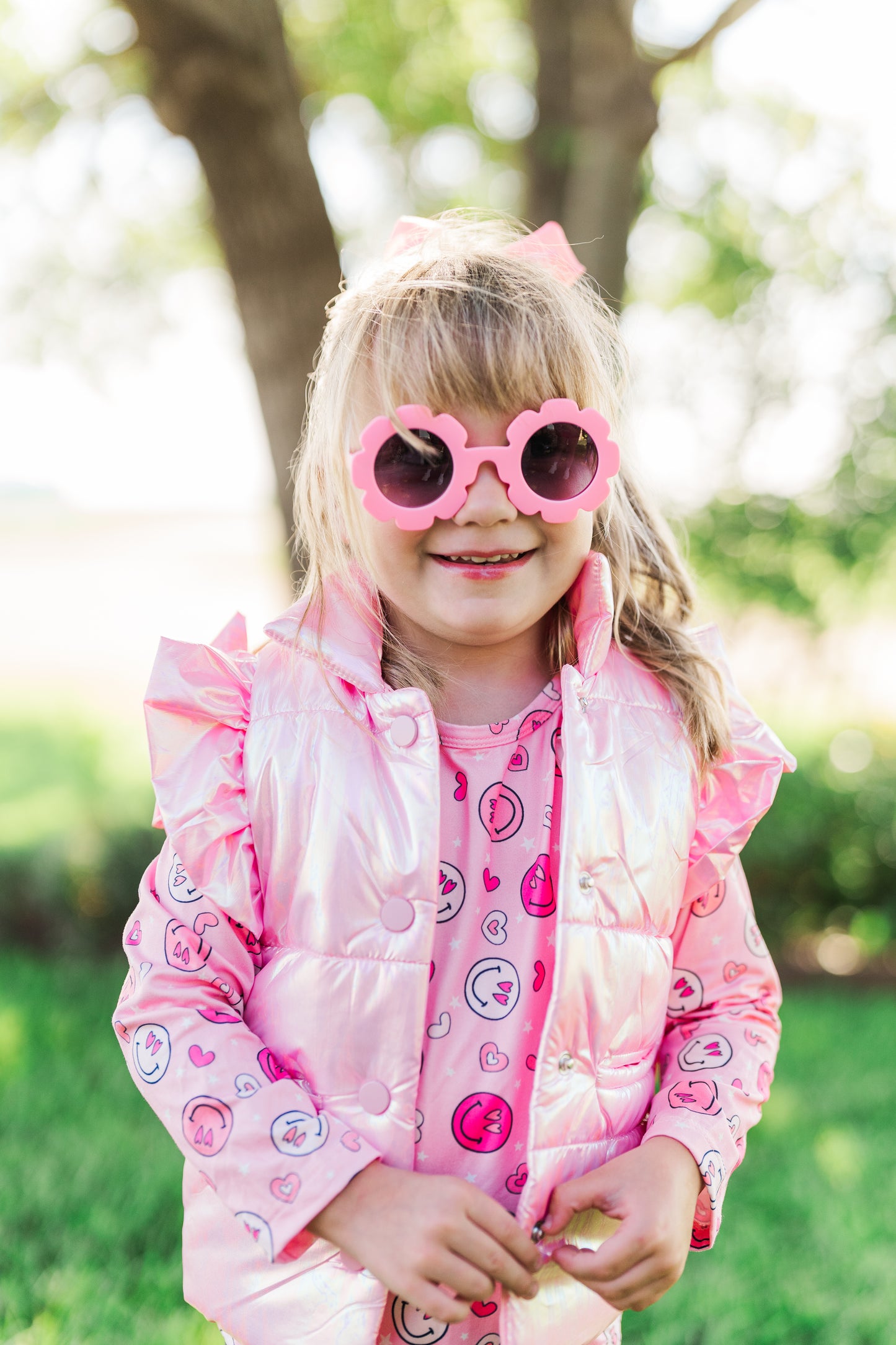 Pink Puff Vest