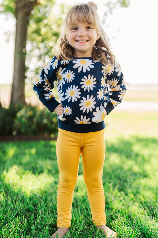 Daisy Sweater and Leggings Set