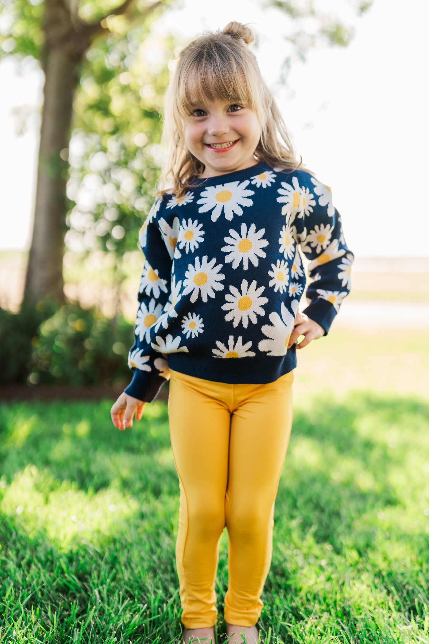 Daisy Sweater and Leggings Set