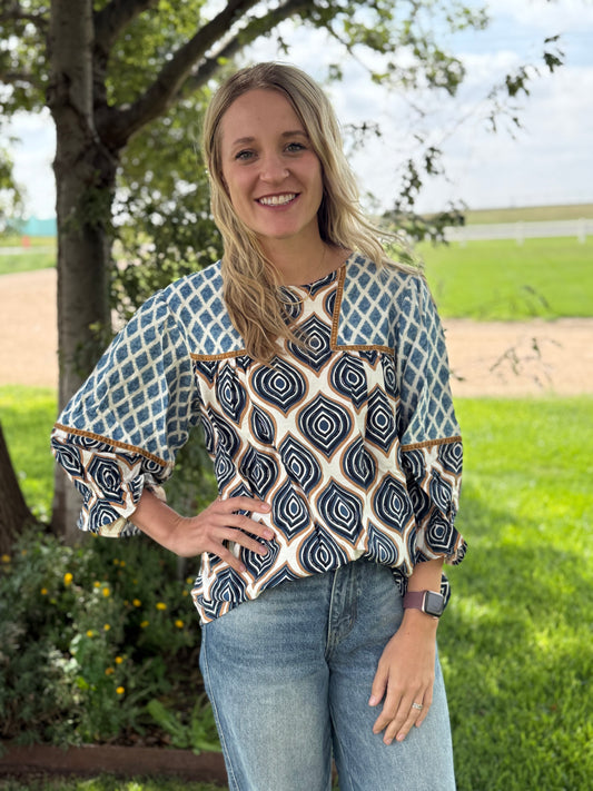 Fall Patterns Top