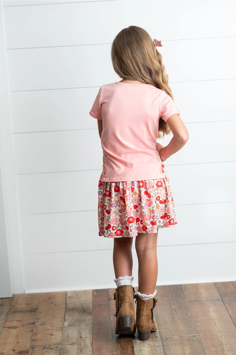 Spring Floral Skort Set