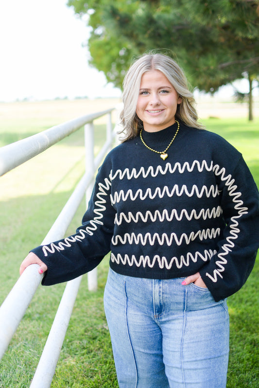 Squiggly Sweater