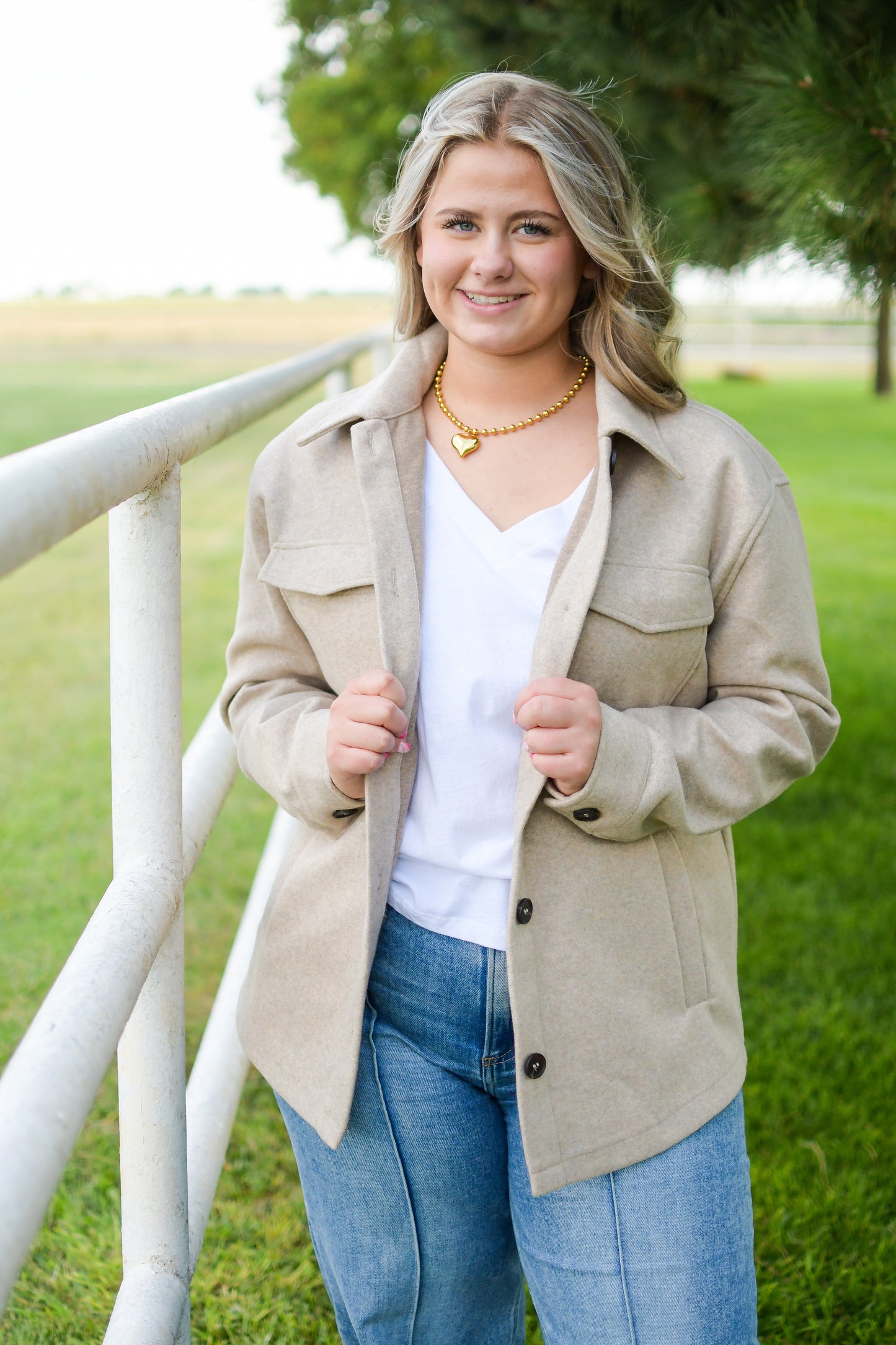 Wool Blend Shacket