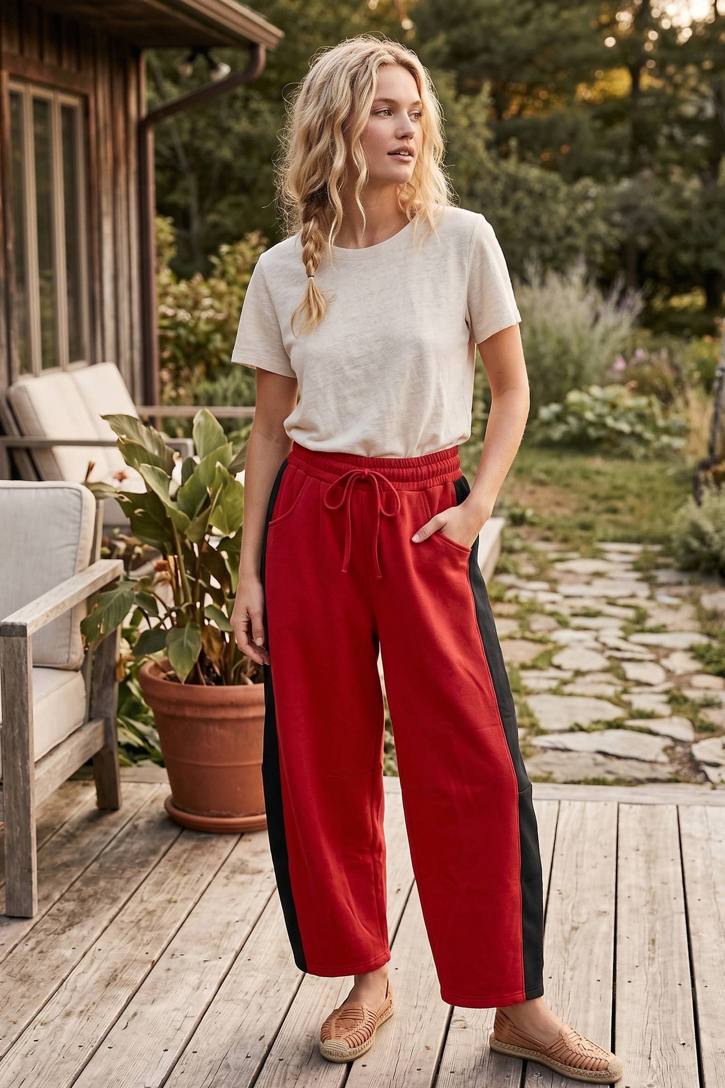 Scuba Side Panel Gameday Relaxed Pants