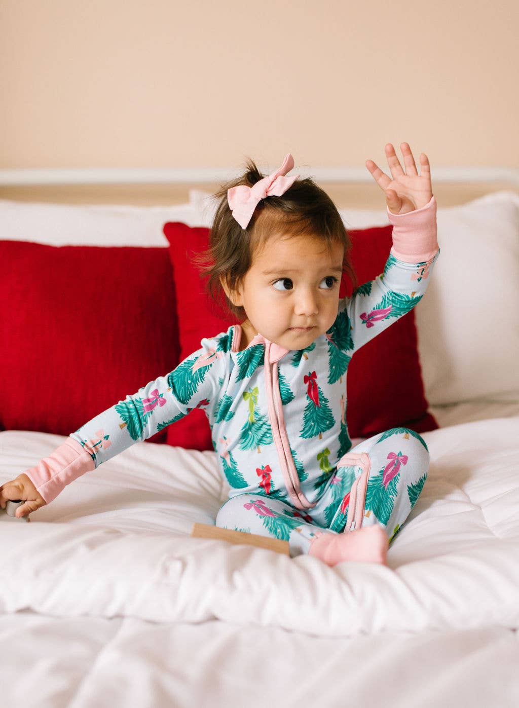 Zippy Bamboo Baby PJ in Trim The Tree