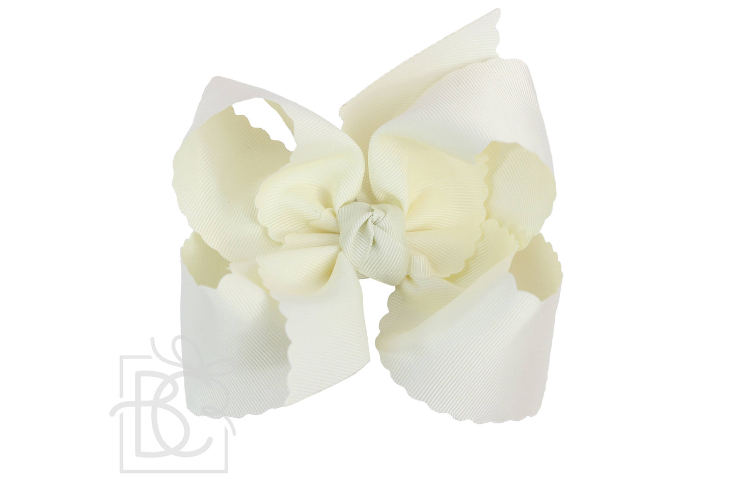 SCALLOPED EDGE BOW
