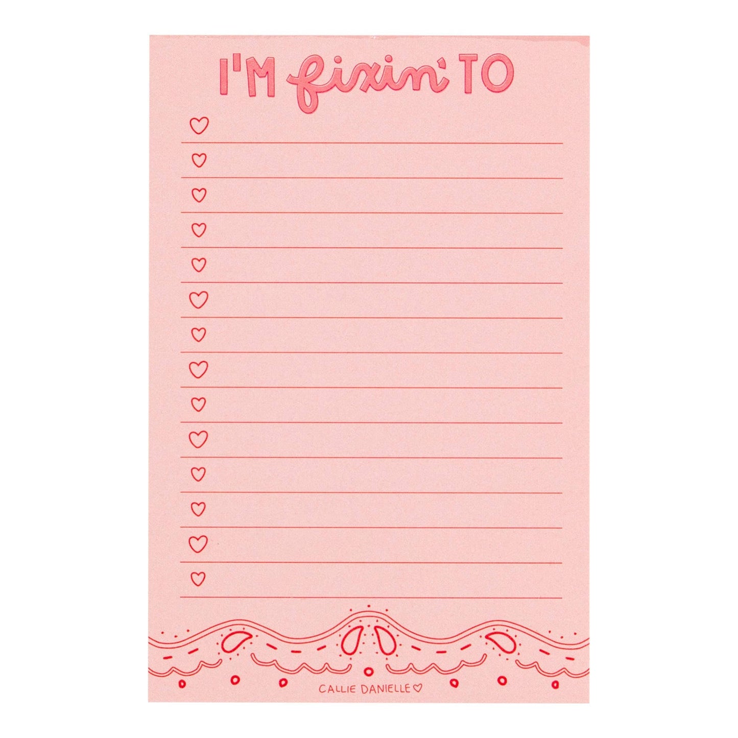 I'm Fixin To Southern Notepad